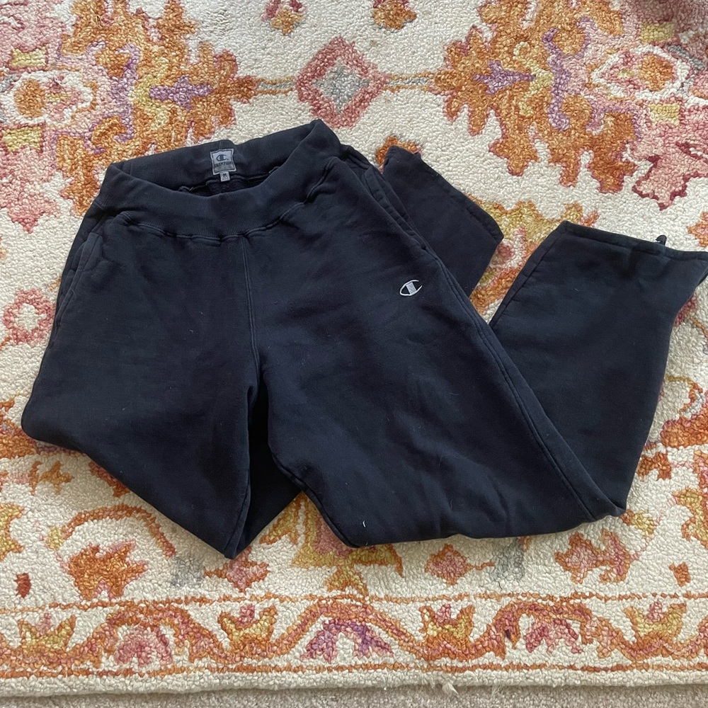 RESERVED! Champion zip ankle straight leg sweatpants
